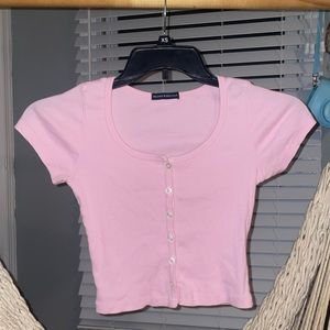 Brandy Melville Pink Zelly Top